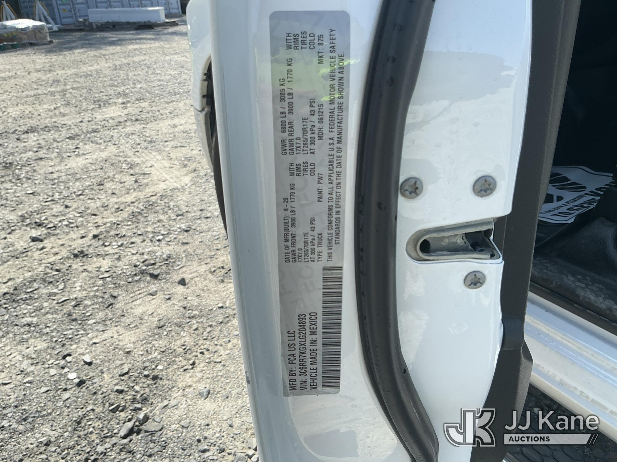 2020 Ram 1500 4x4