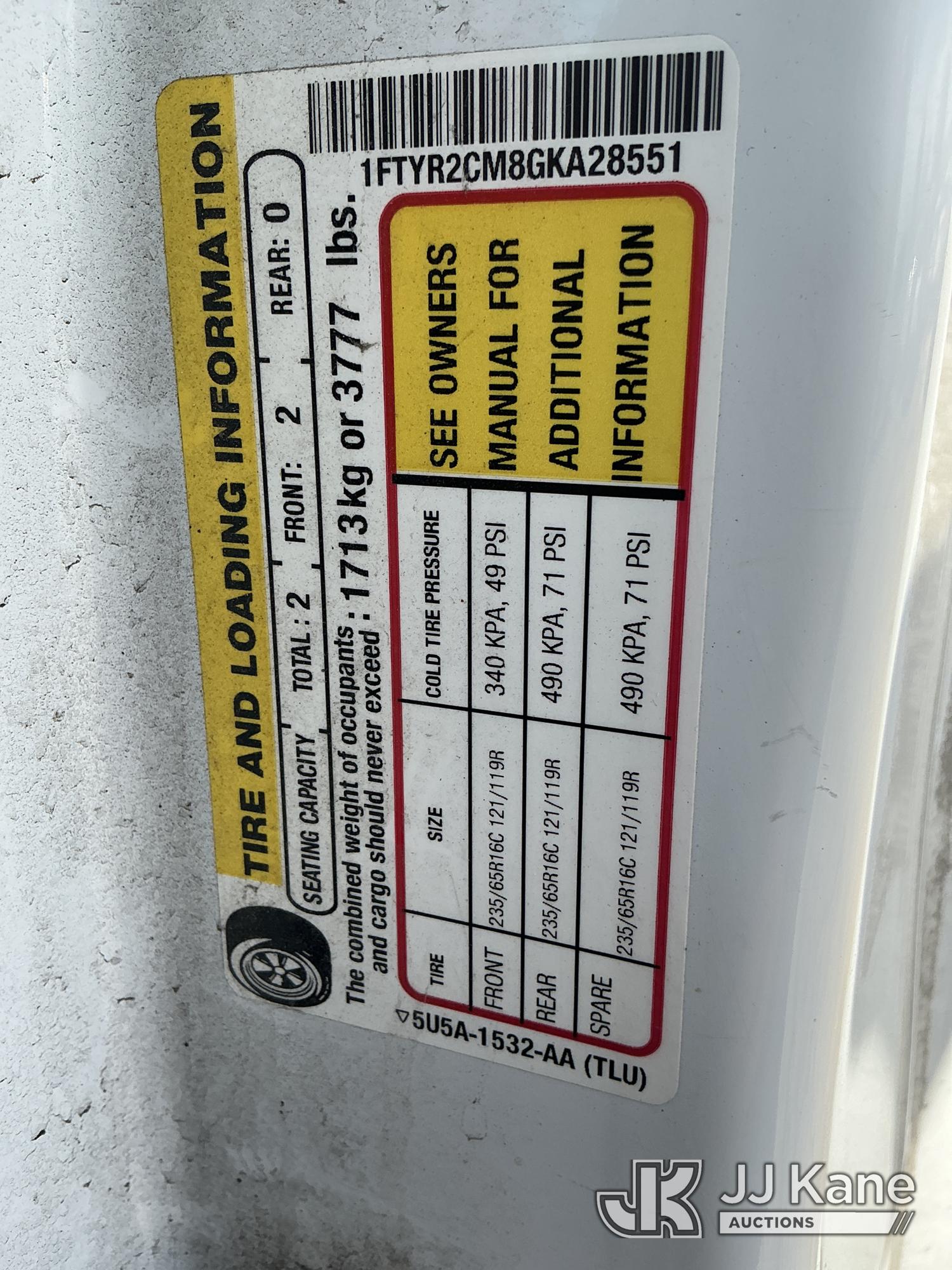 2016 Ford TRANSIT