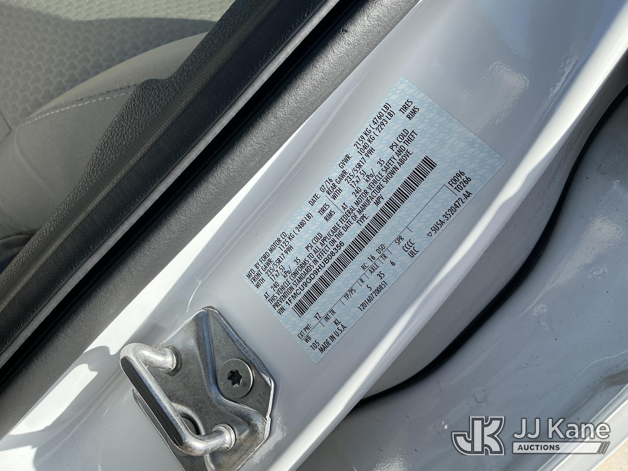 2017 Ford Escape 4x4