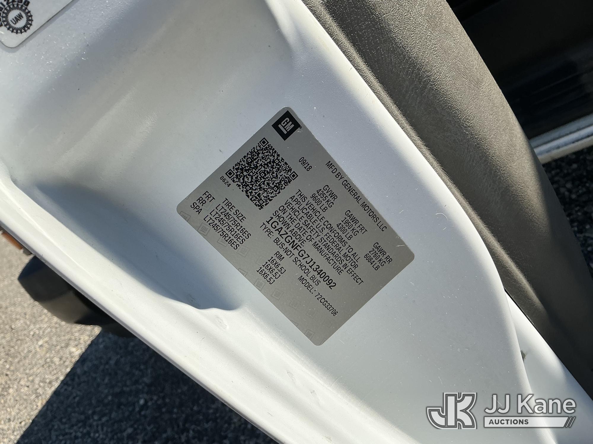 2018 Chevrolet EXPRESS G3500