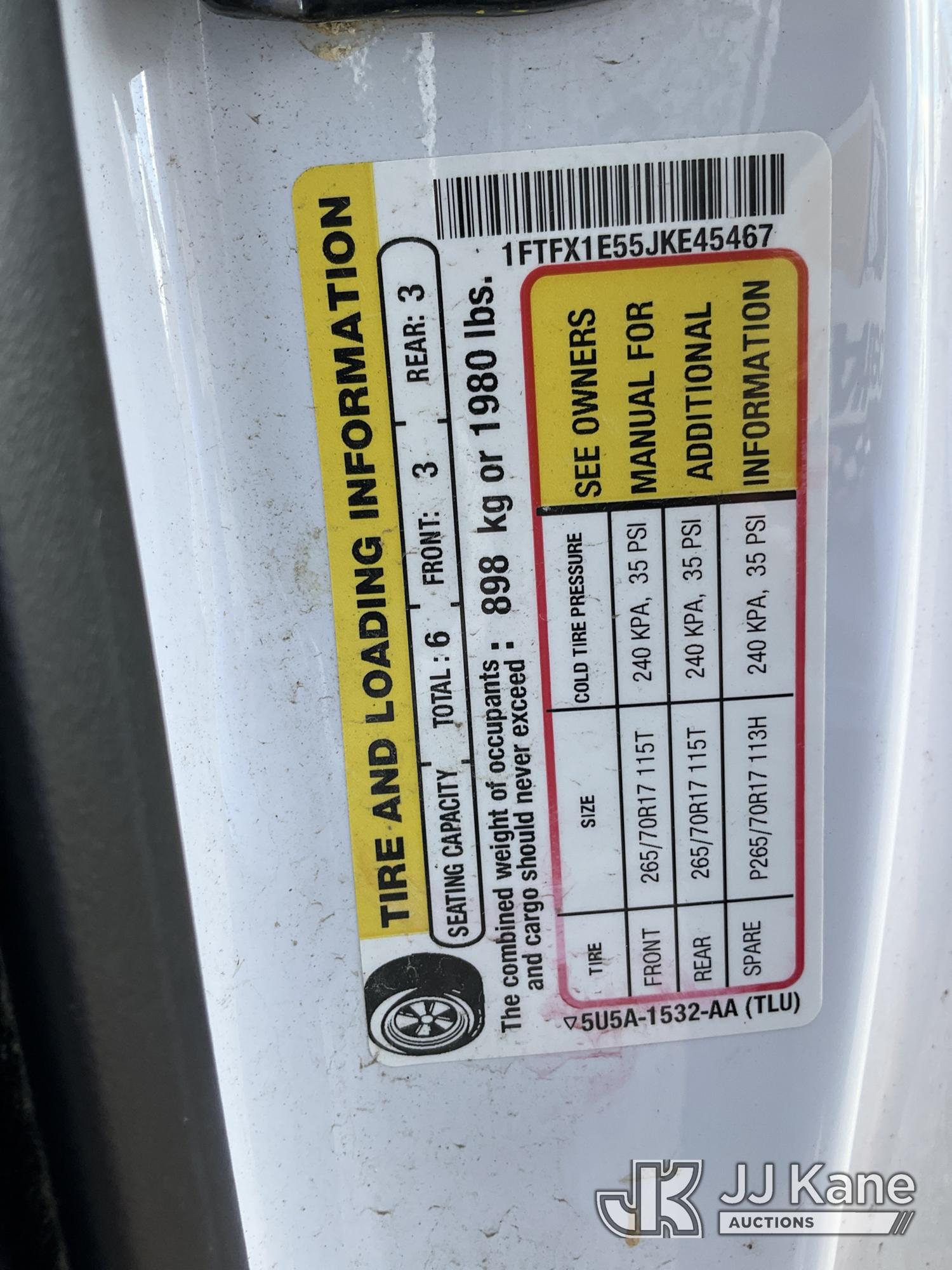 2018 Ford F150 4X4