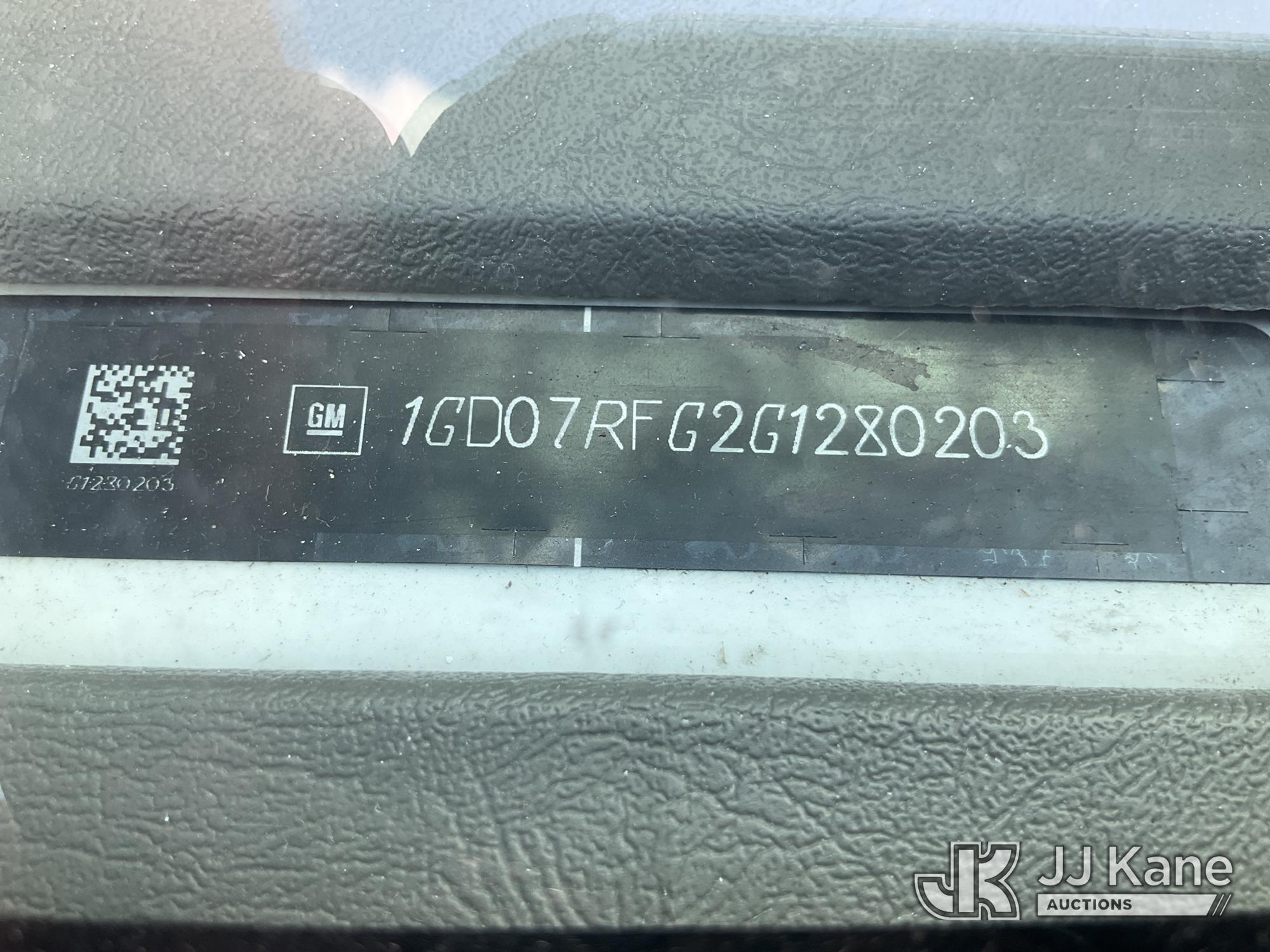 2016 GMC SAVANA G3500