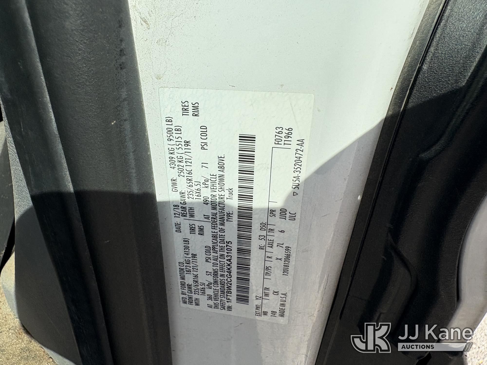 2019 Ford TRANSIT