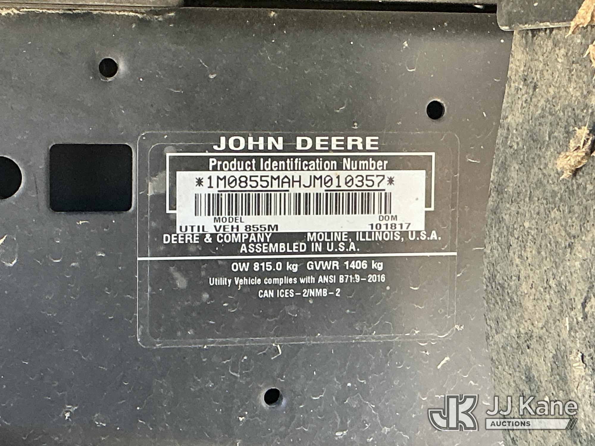 2017 John Deere 855M