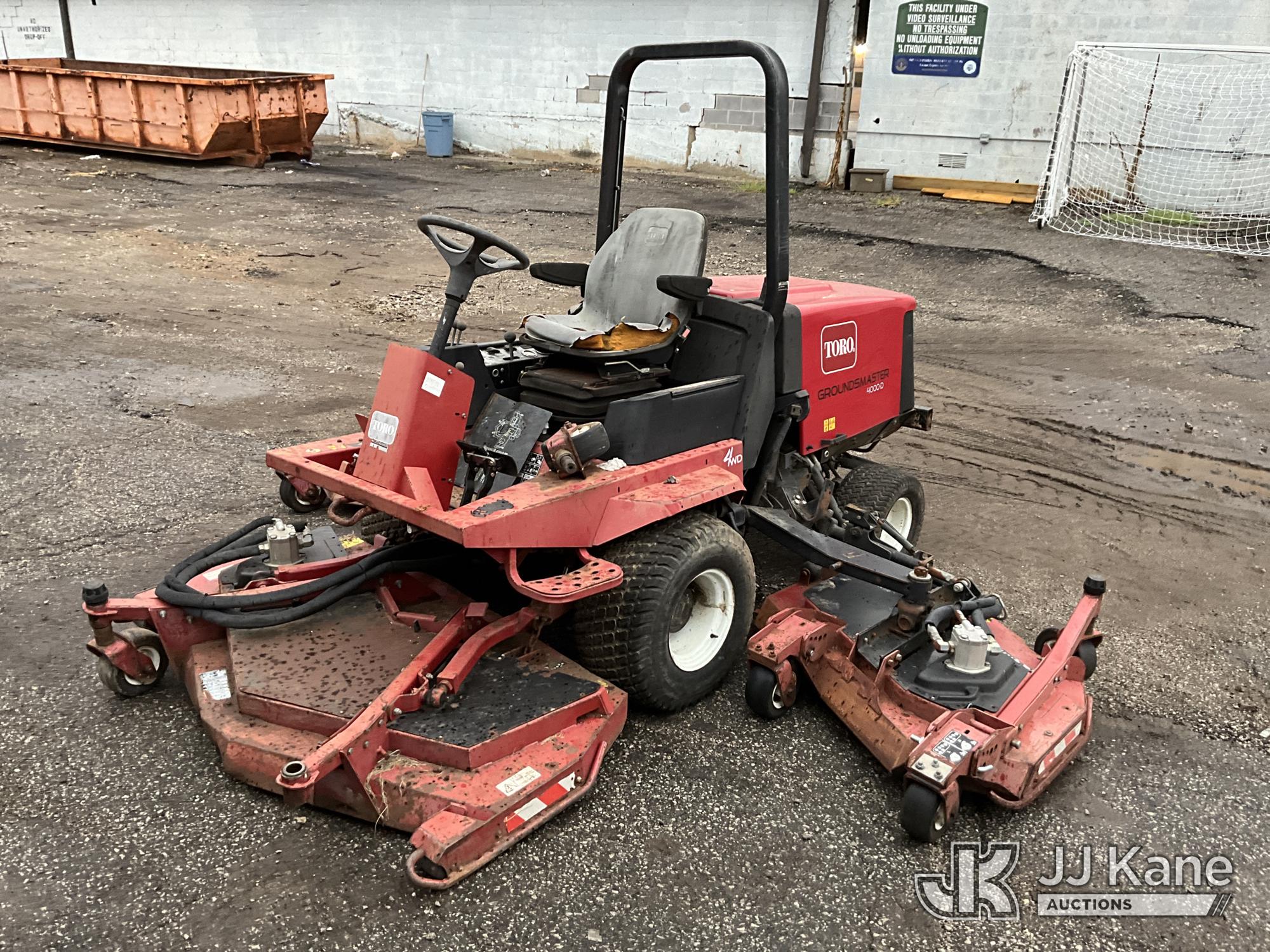 0 Toro Groundsmaster 4000D