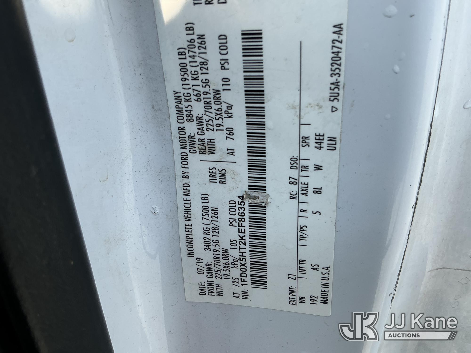 2019 Ford F550 4x4