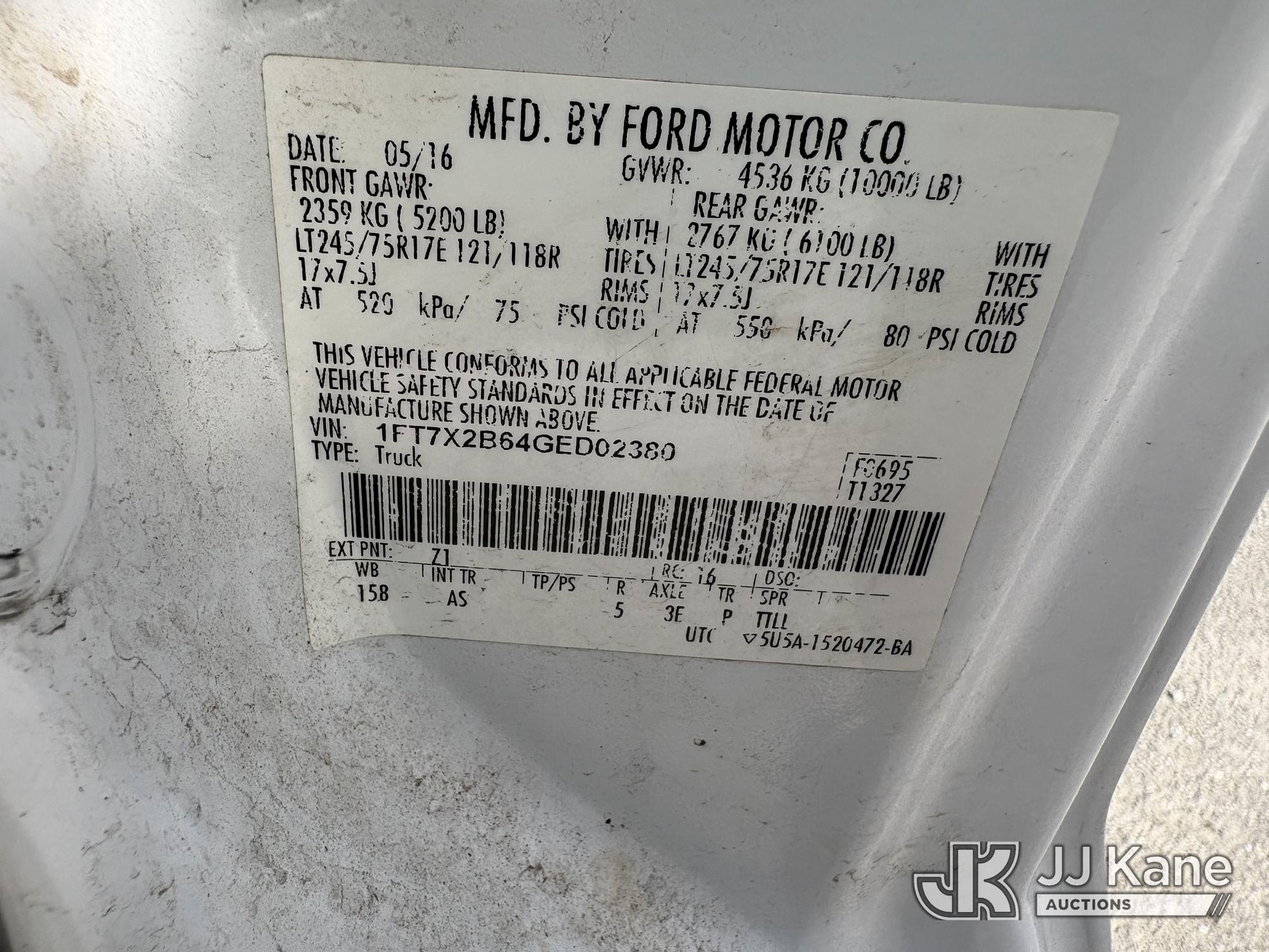 2016 Ford F-250 SD