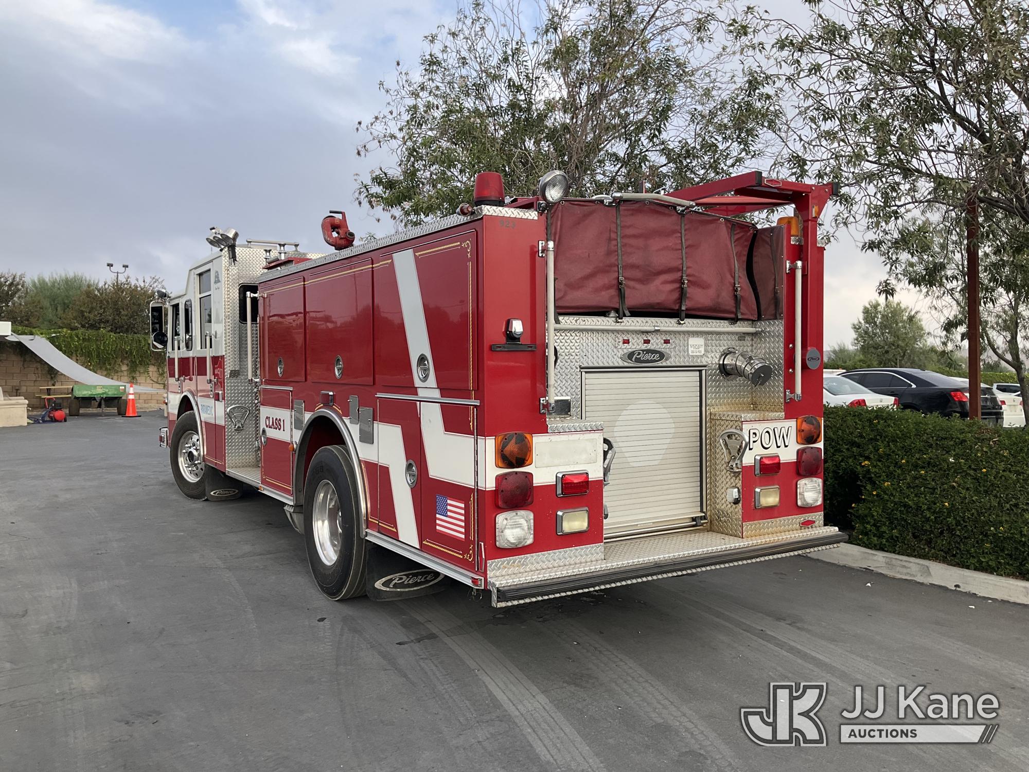 2002 Pierce Model Tilt Cab