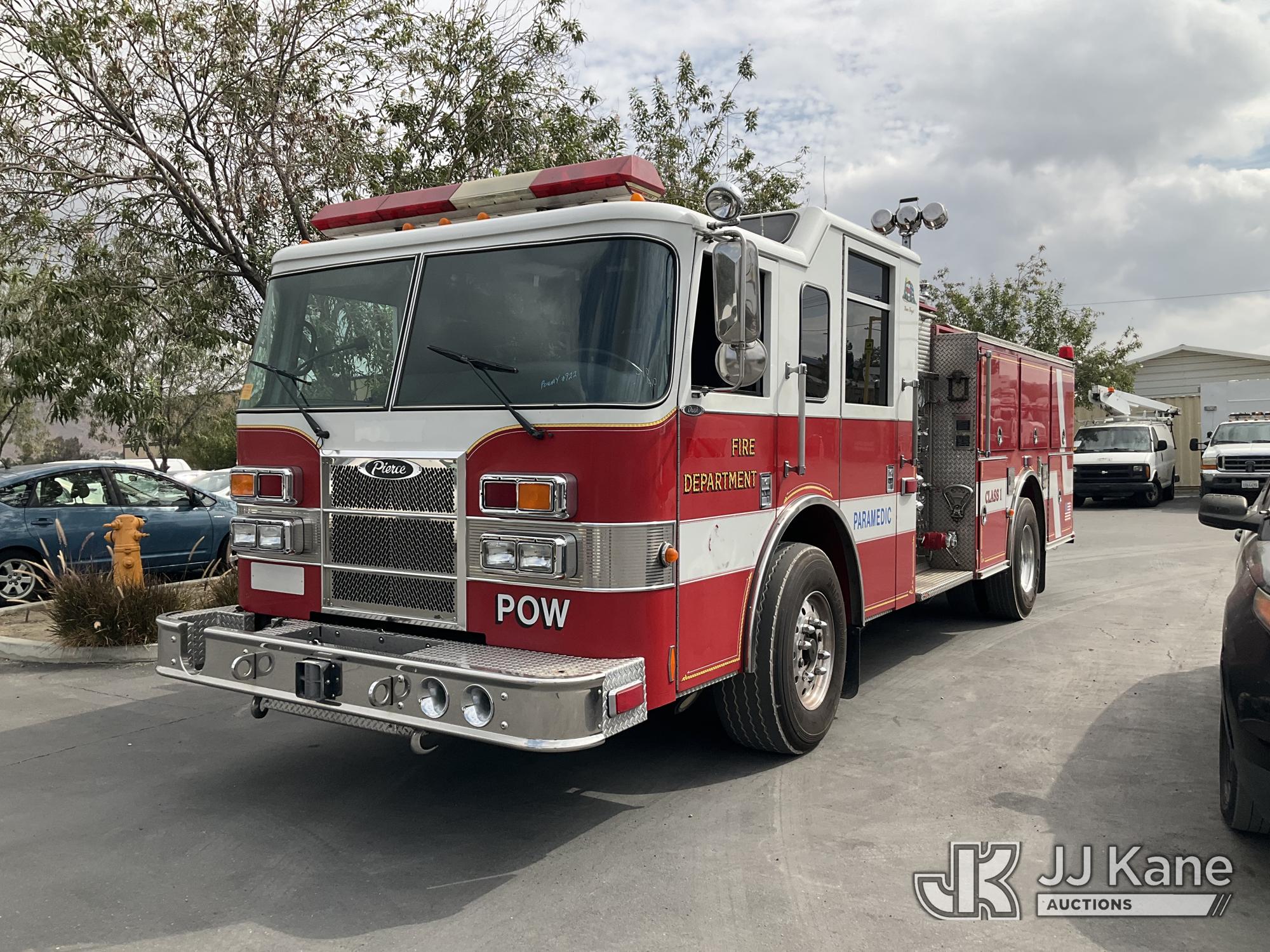 2002 Pierce Model Tilt Cab