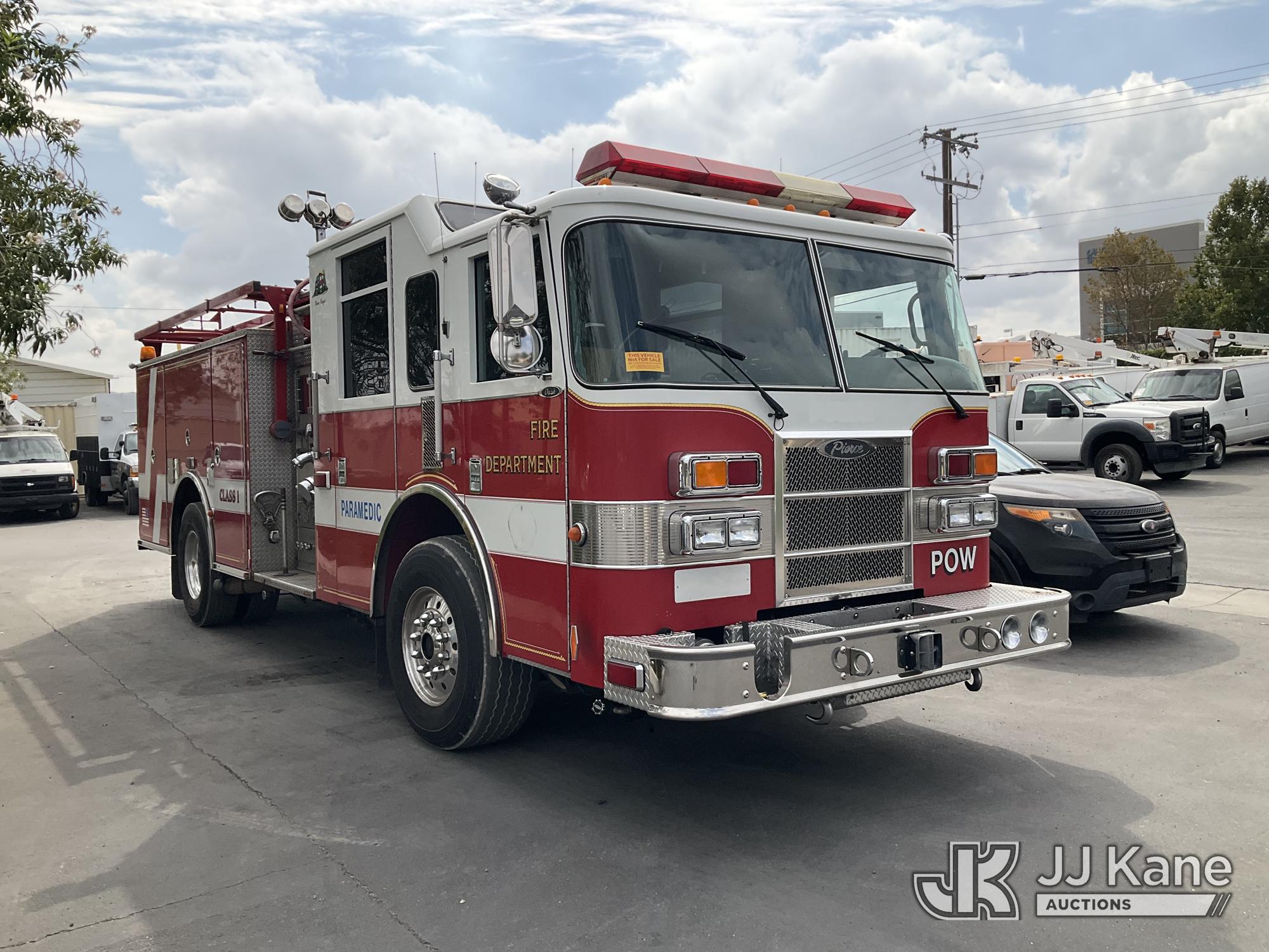 2002 Pierce Model Tilt Cab