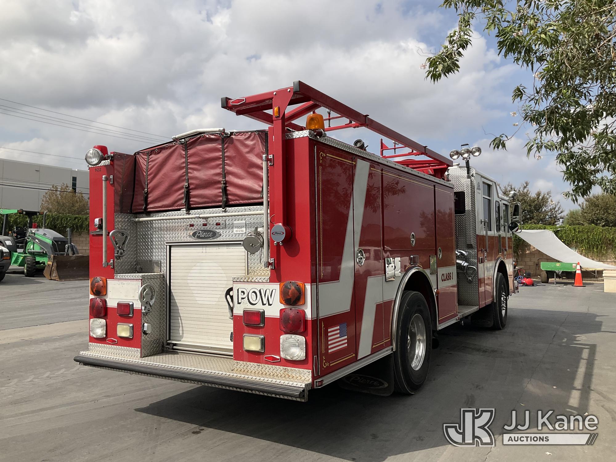 2002 Pierce Model Tilt Cab