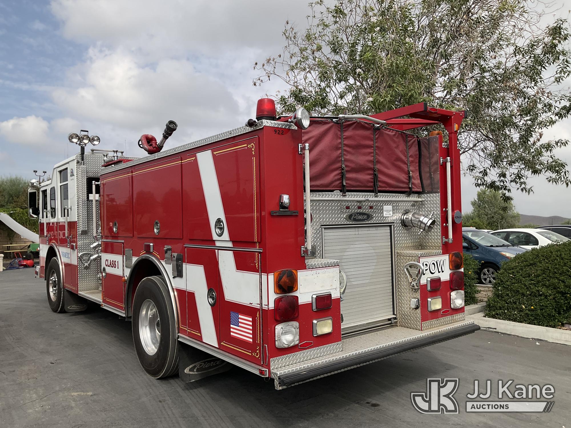 2002 Pierce Model Tilt Cab