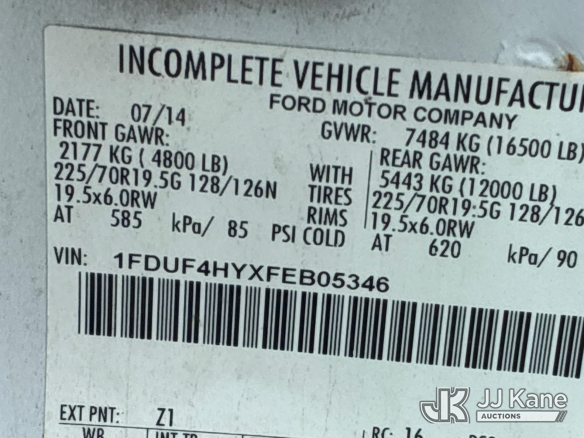 2015 Ford F450 4X4