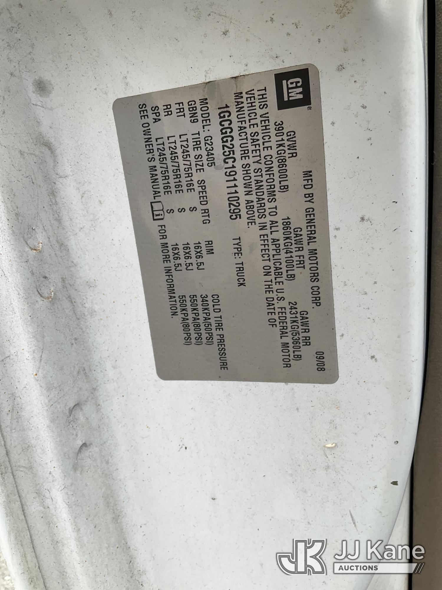 2009 Chevrolet Express G2500