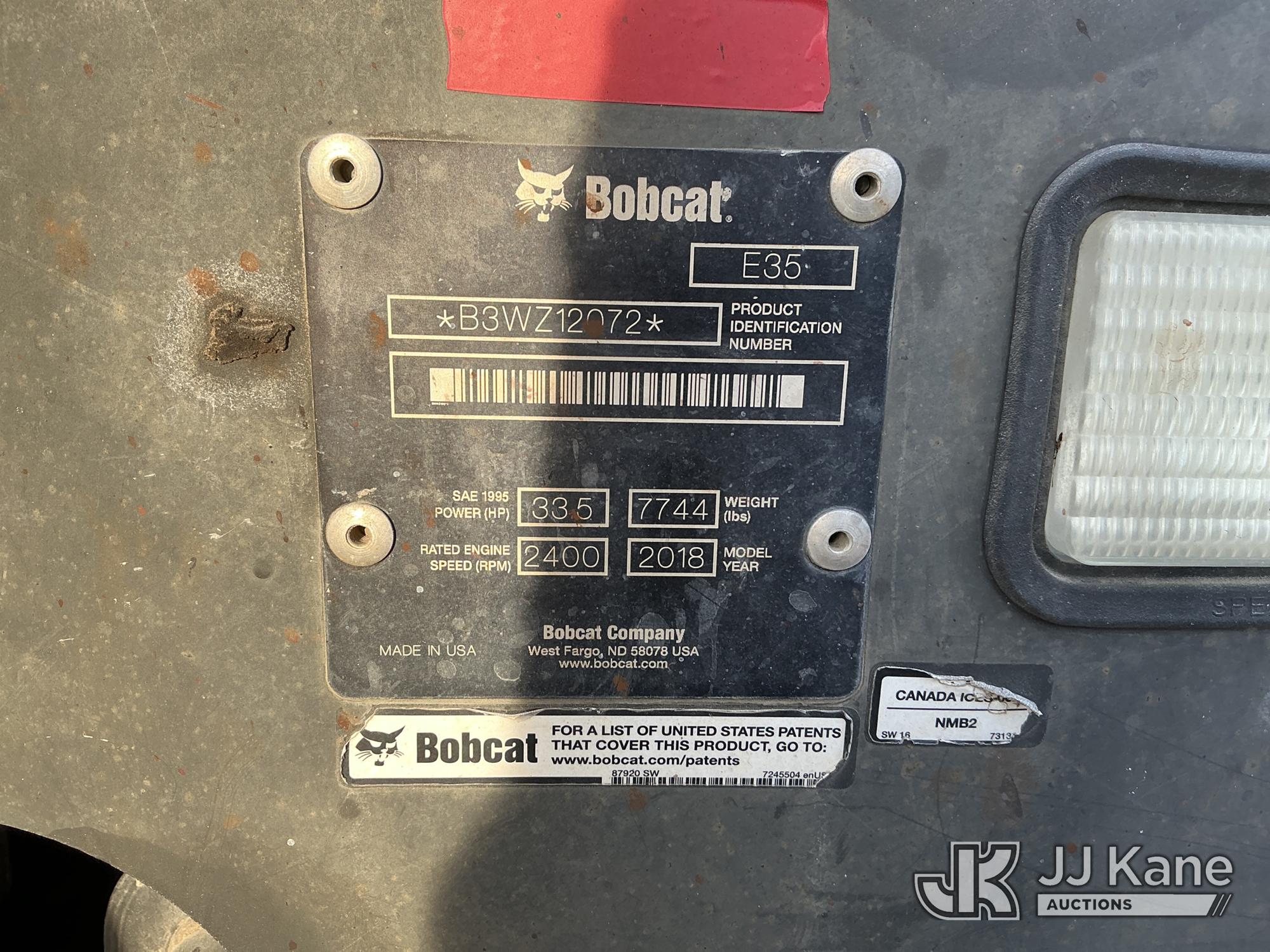 2018 Bobcat E35