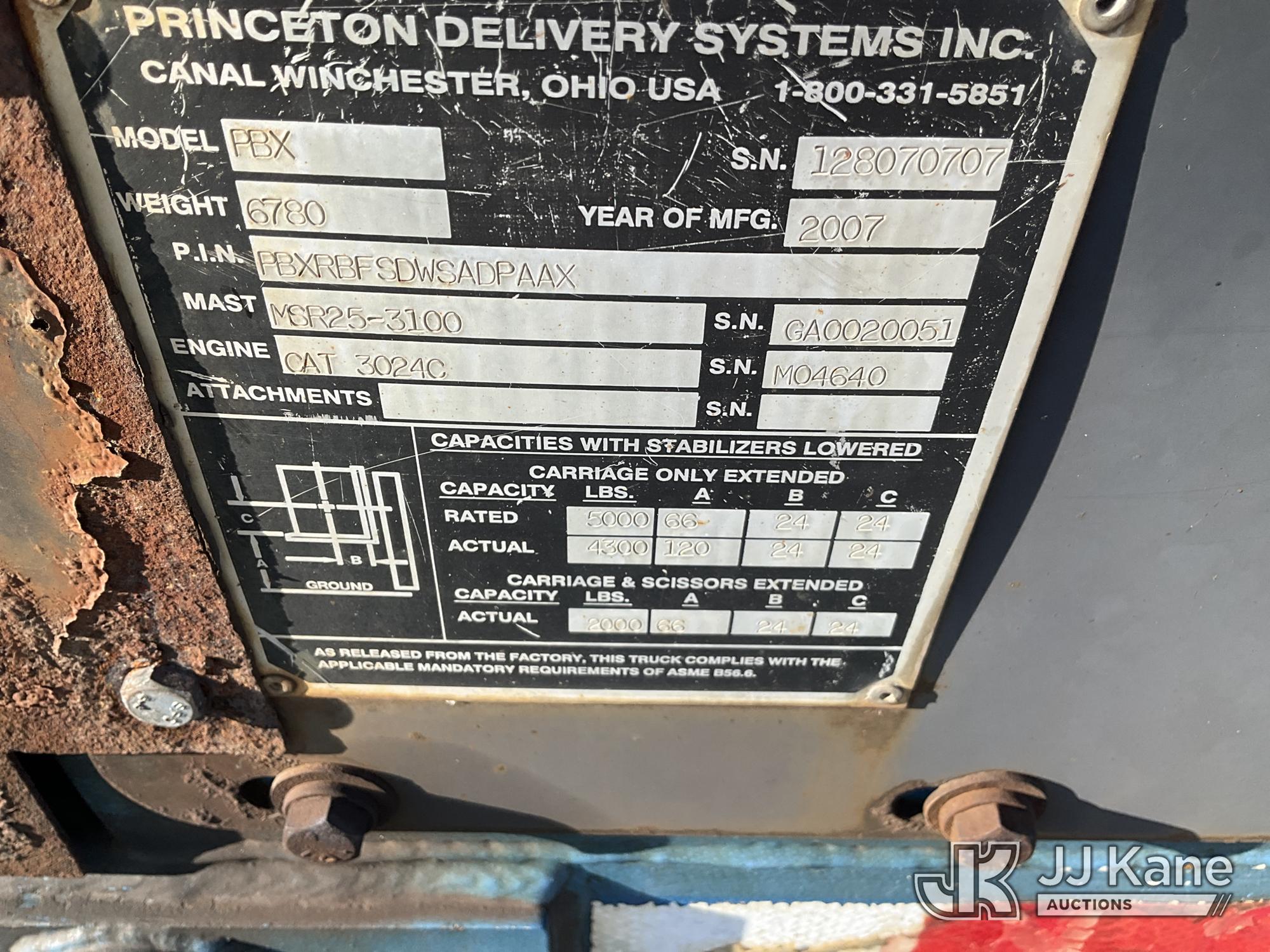 2007 Princeton PBX 5,000LB.