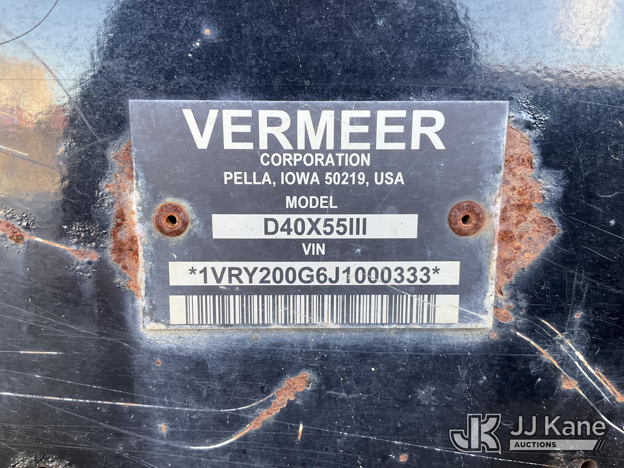 2016 Vermeer D40X55 III