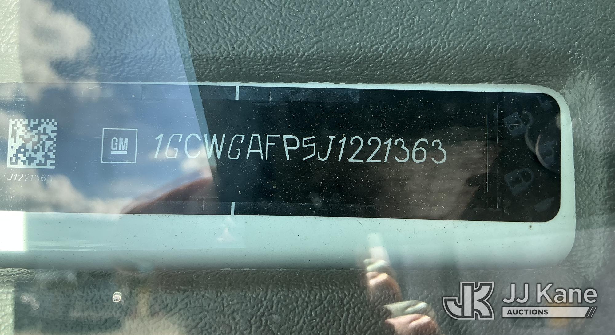 2018 Chevrolet Express G2500