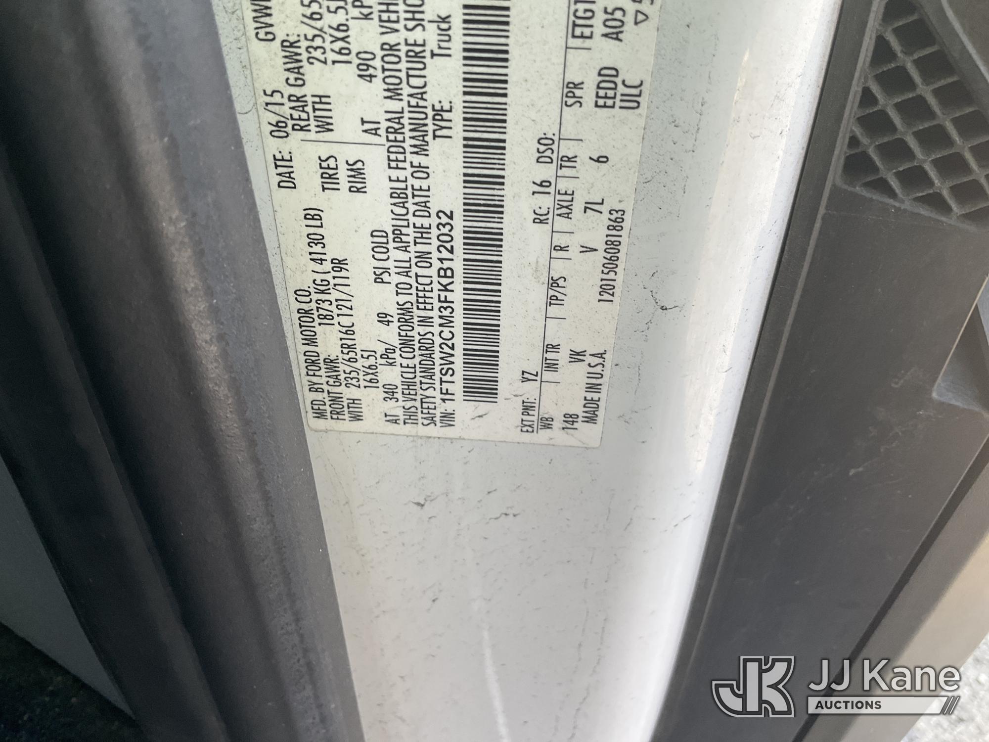 2015 Ford TRANSIT 350