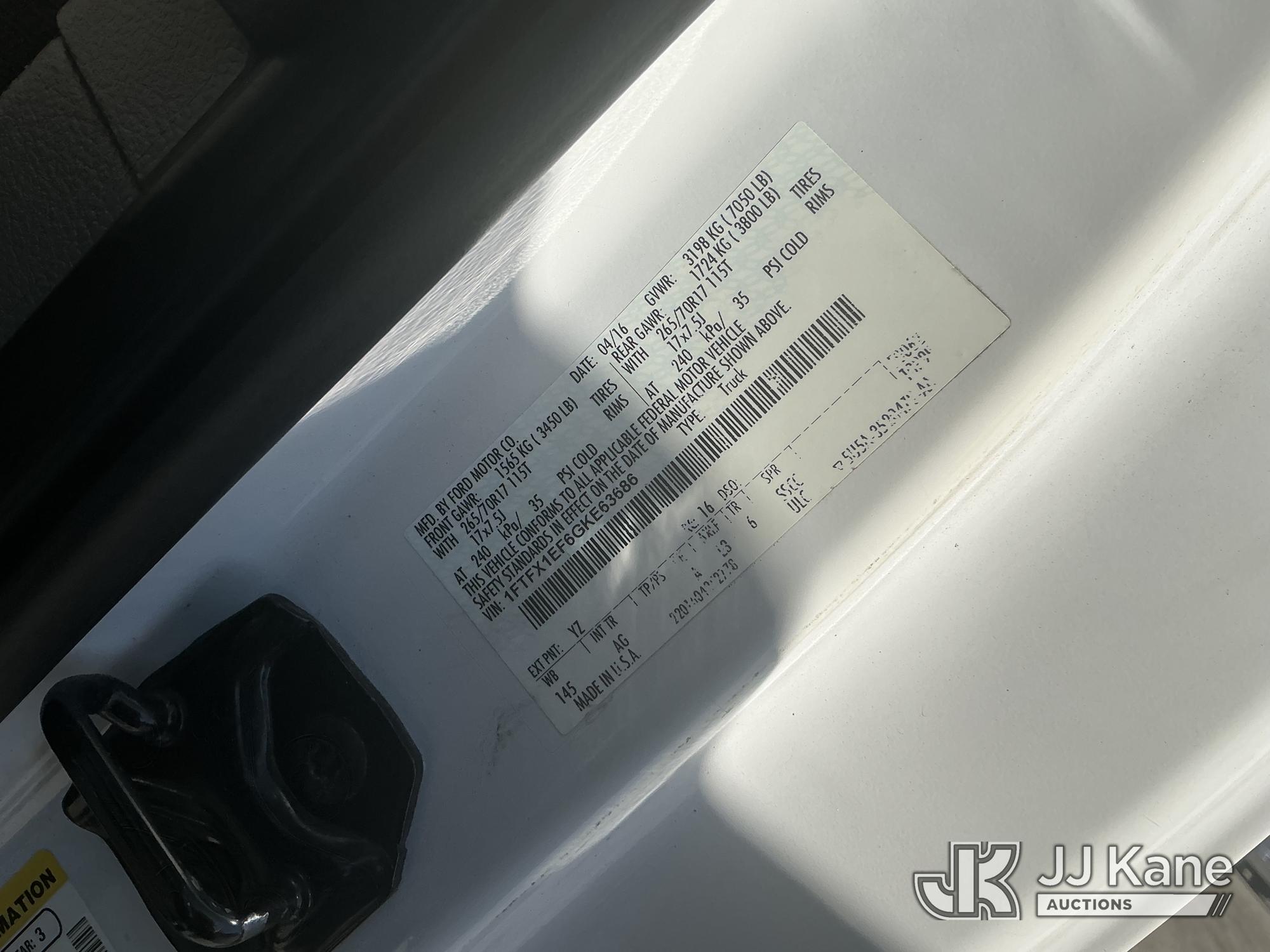 2016 Ford F150 4X4