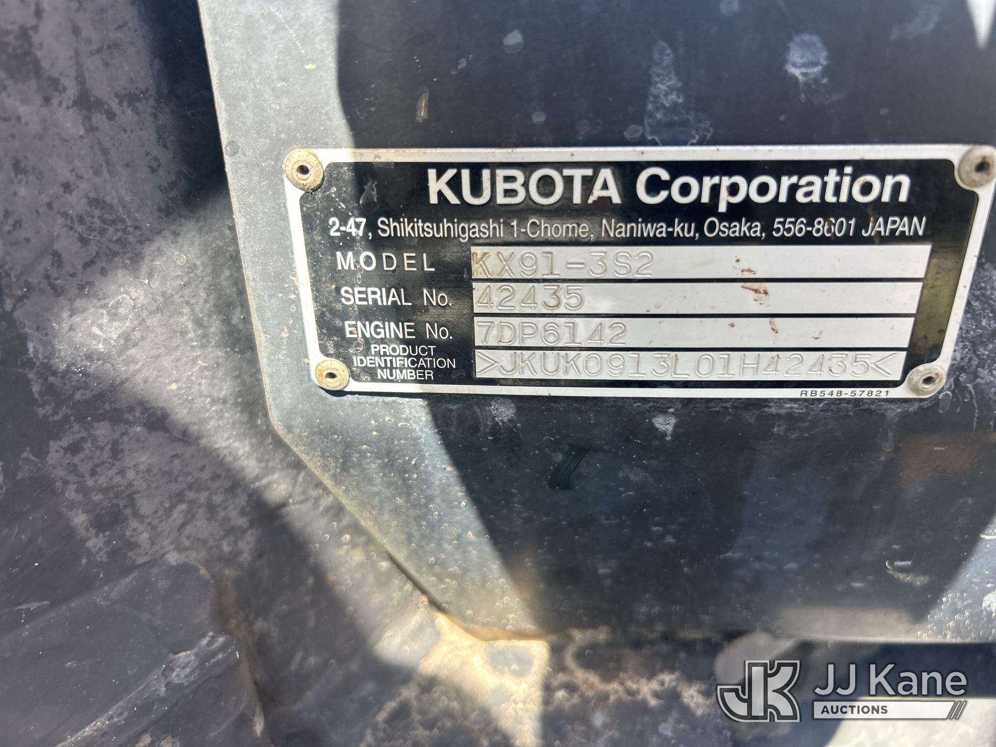 2014 Kubota KX91-3