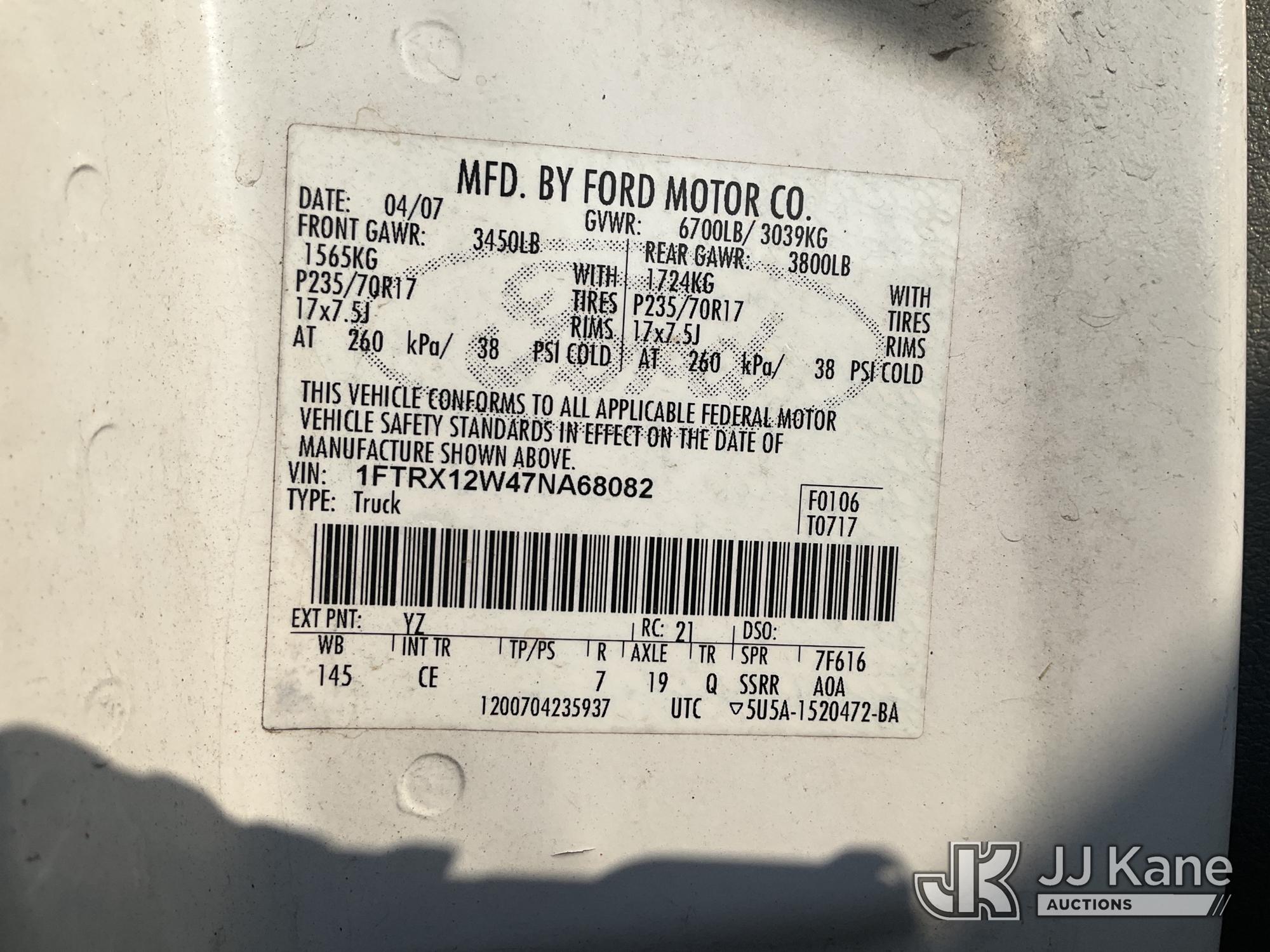 2007 Ford F150