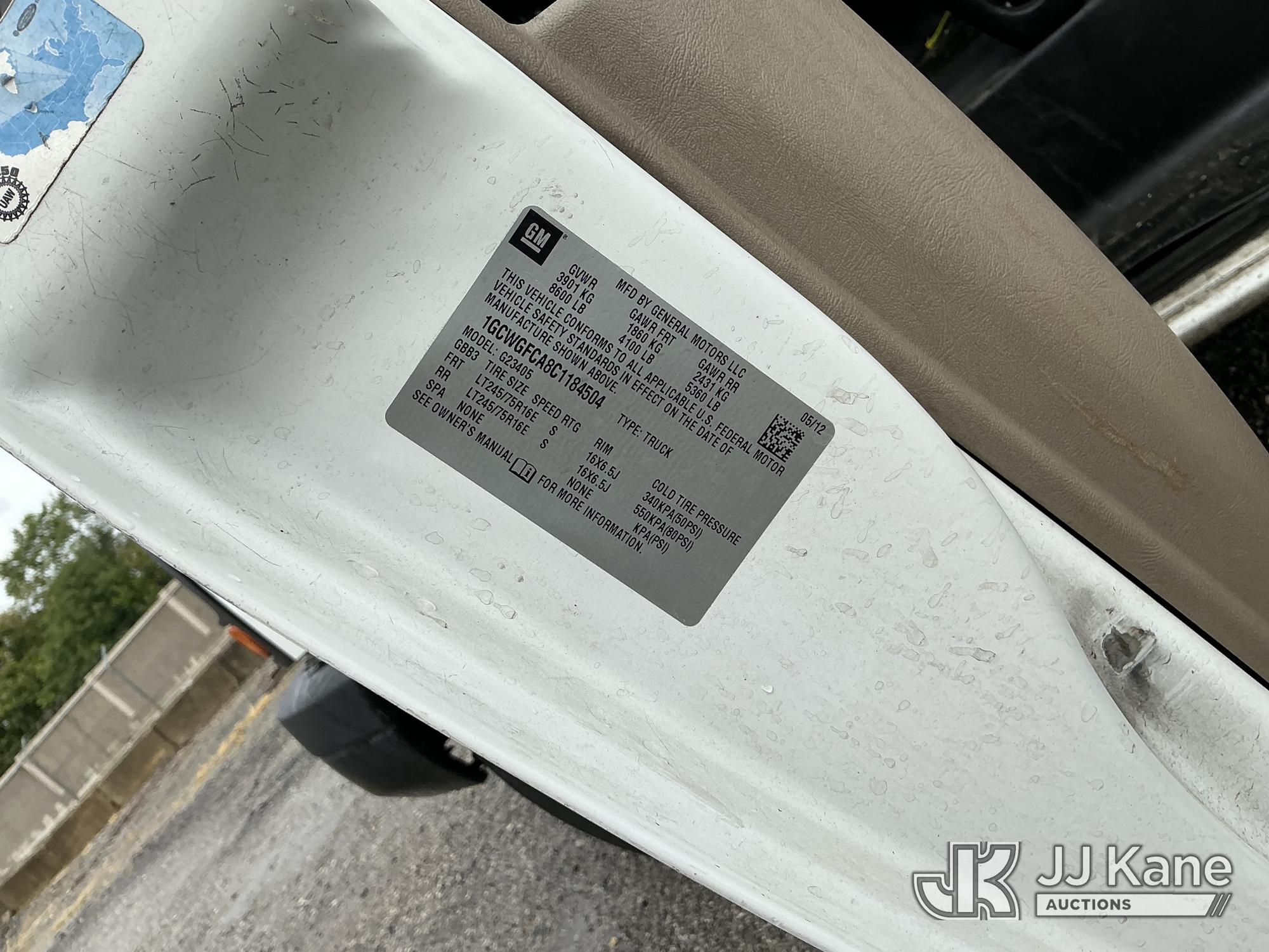 2012 Chevrolet Express G2500