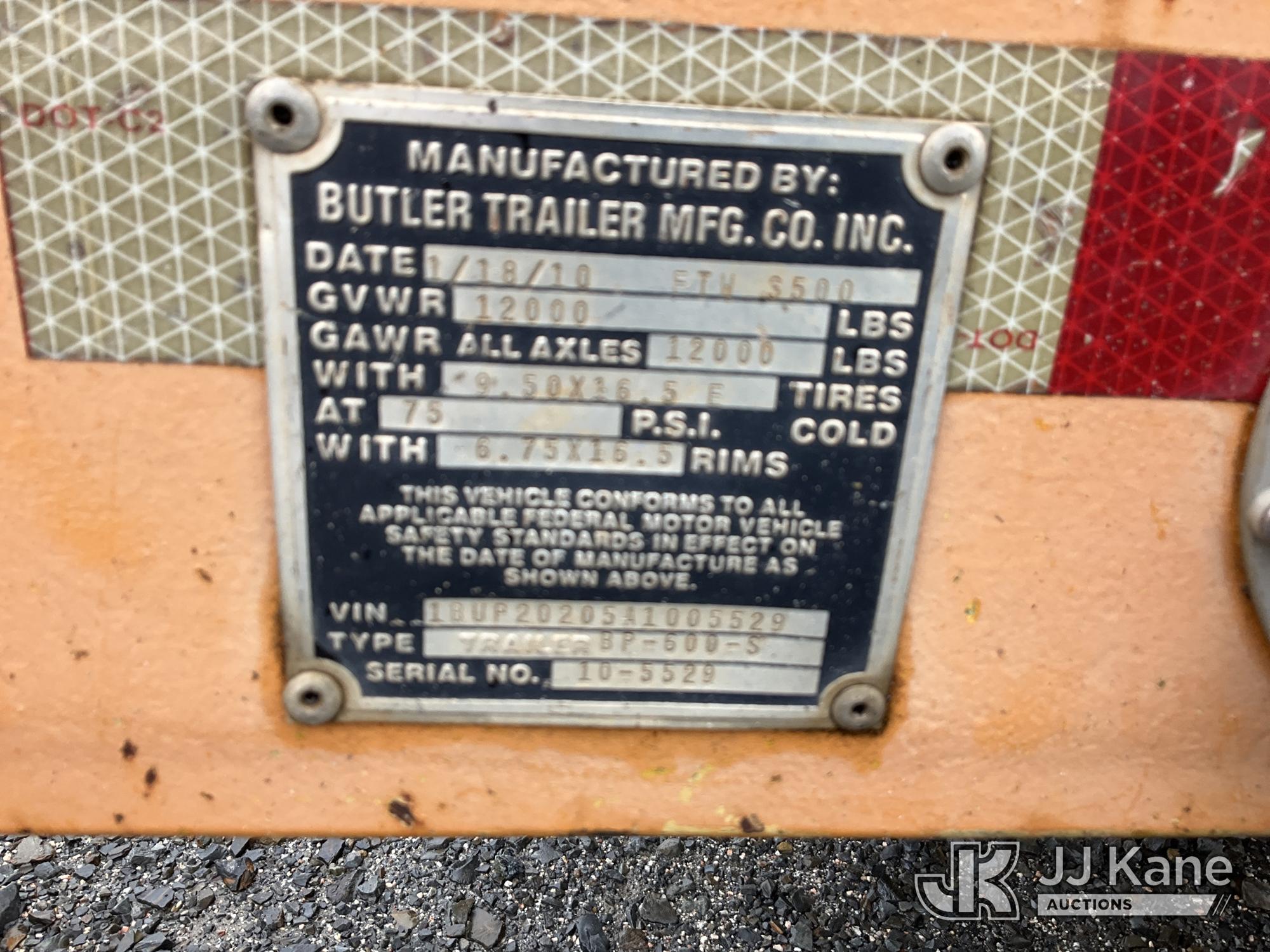 2010 Butler BP600S
