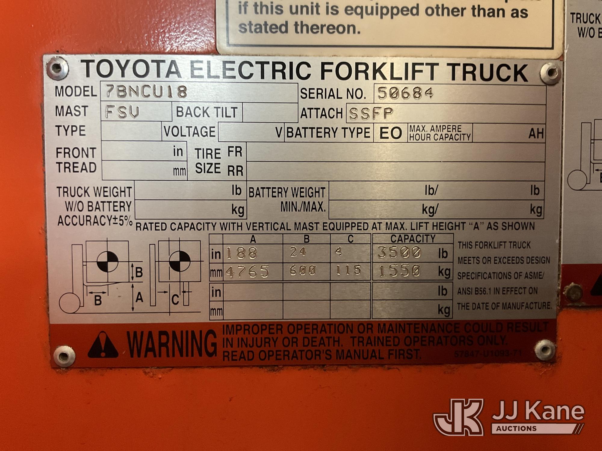 2007 Toyota 7BNCU18