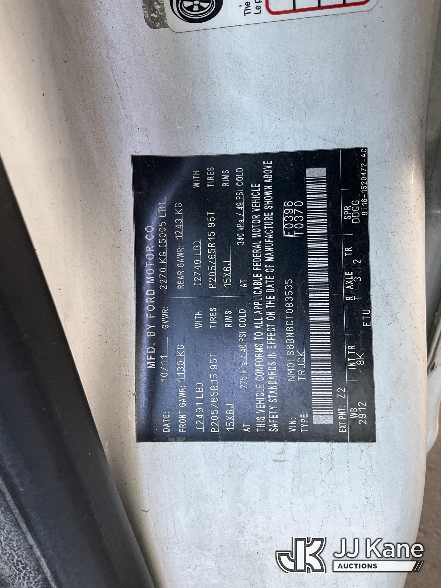 2012 Ford TRANSIT CONNECT