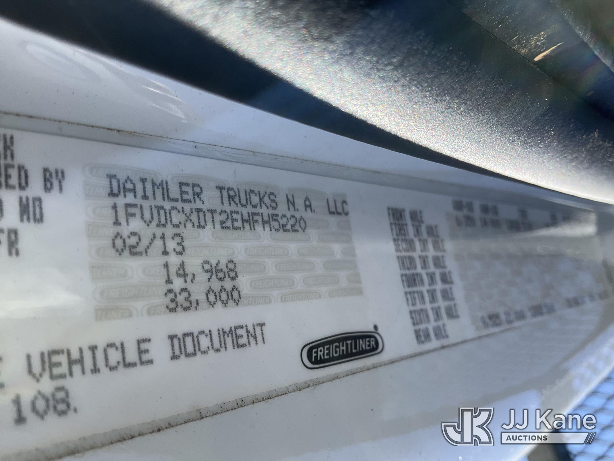 2014 Freightliner M2 106 4X4
