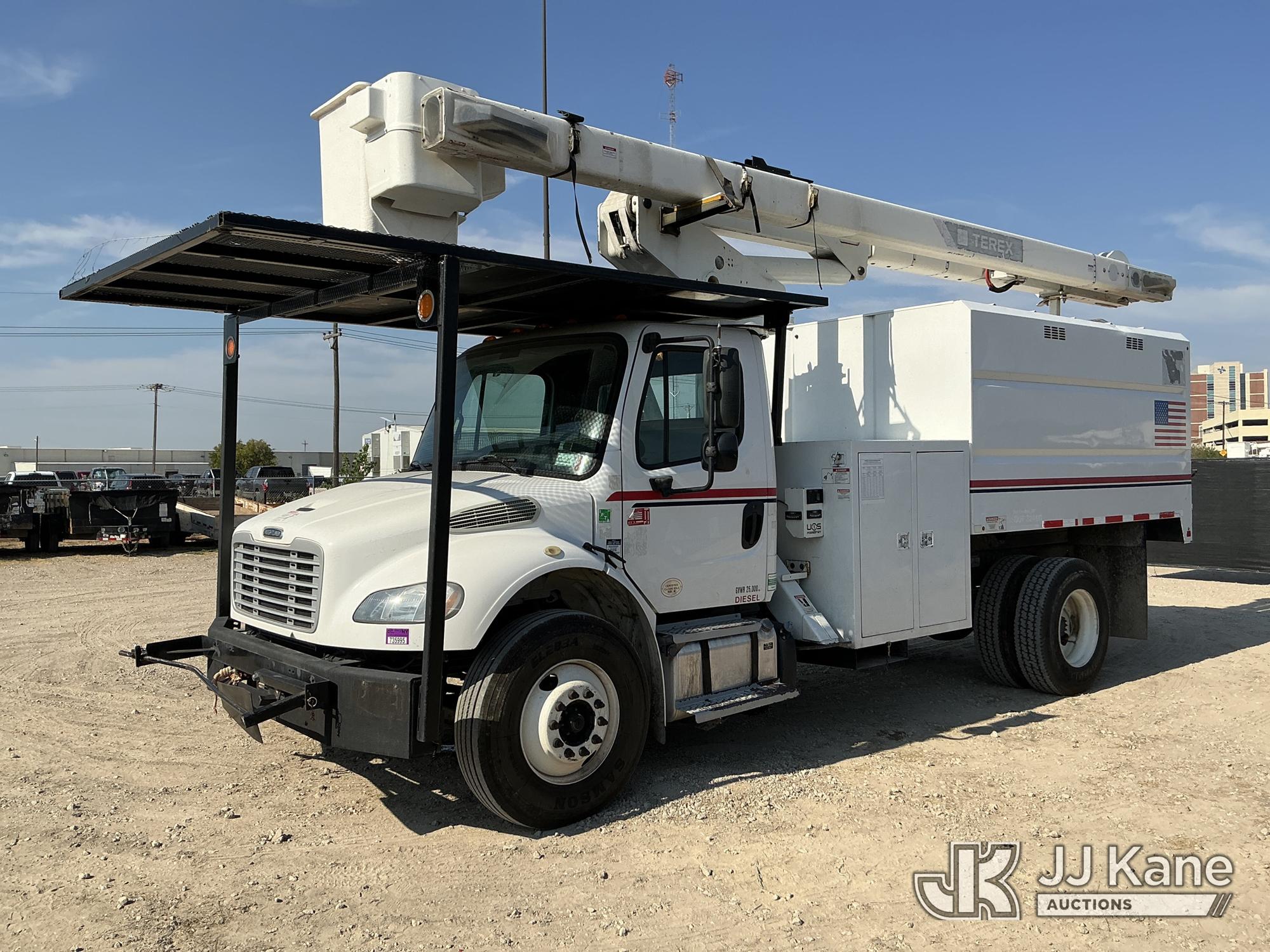 Terex XT PRO 56 Over-Center Bucket Truck On 2018 Freightliner M2 106 Chipper Dump Truck (1644179)
