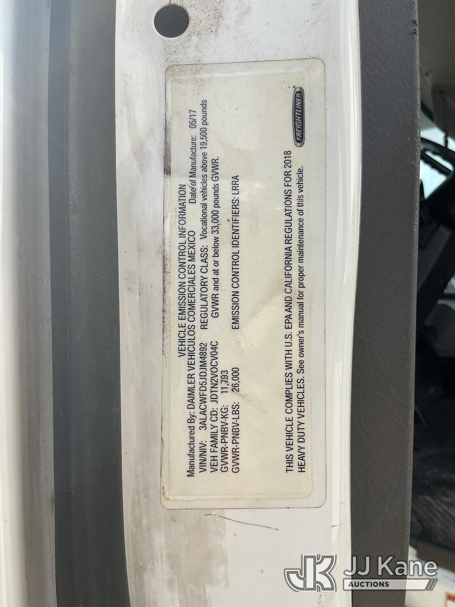 2018 Freightliner M2 106