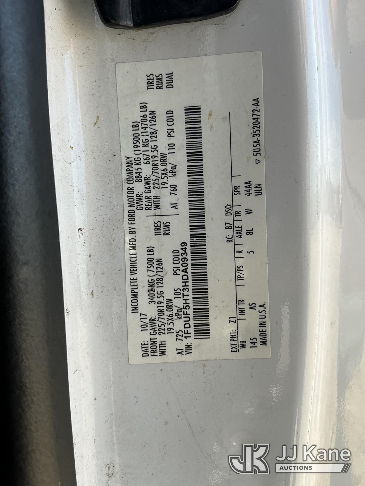 2017 Ford F550 4x4