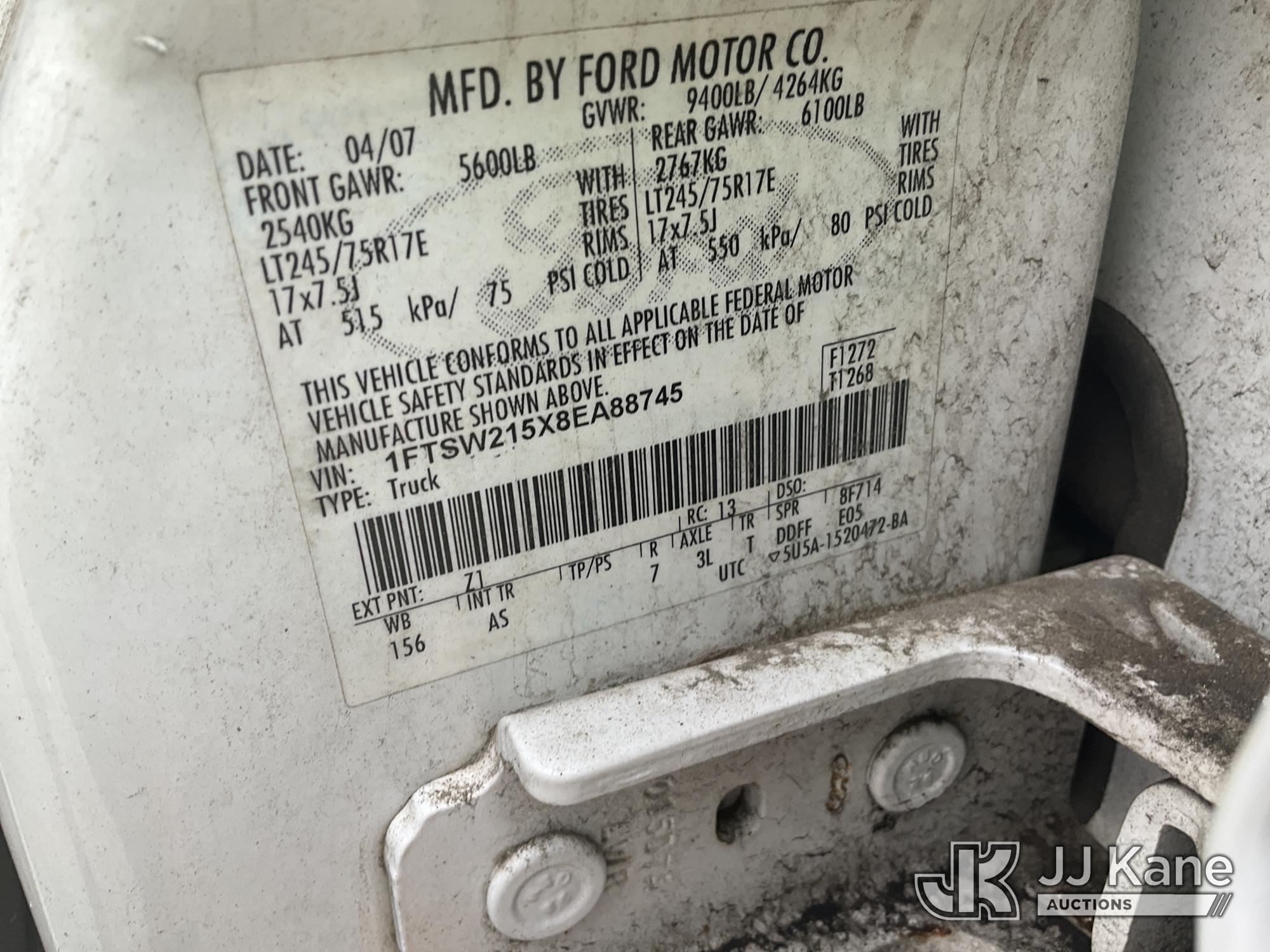 2008 Ford F250 4X4