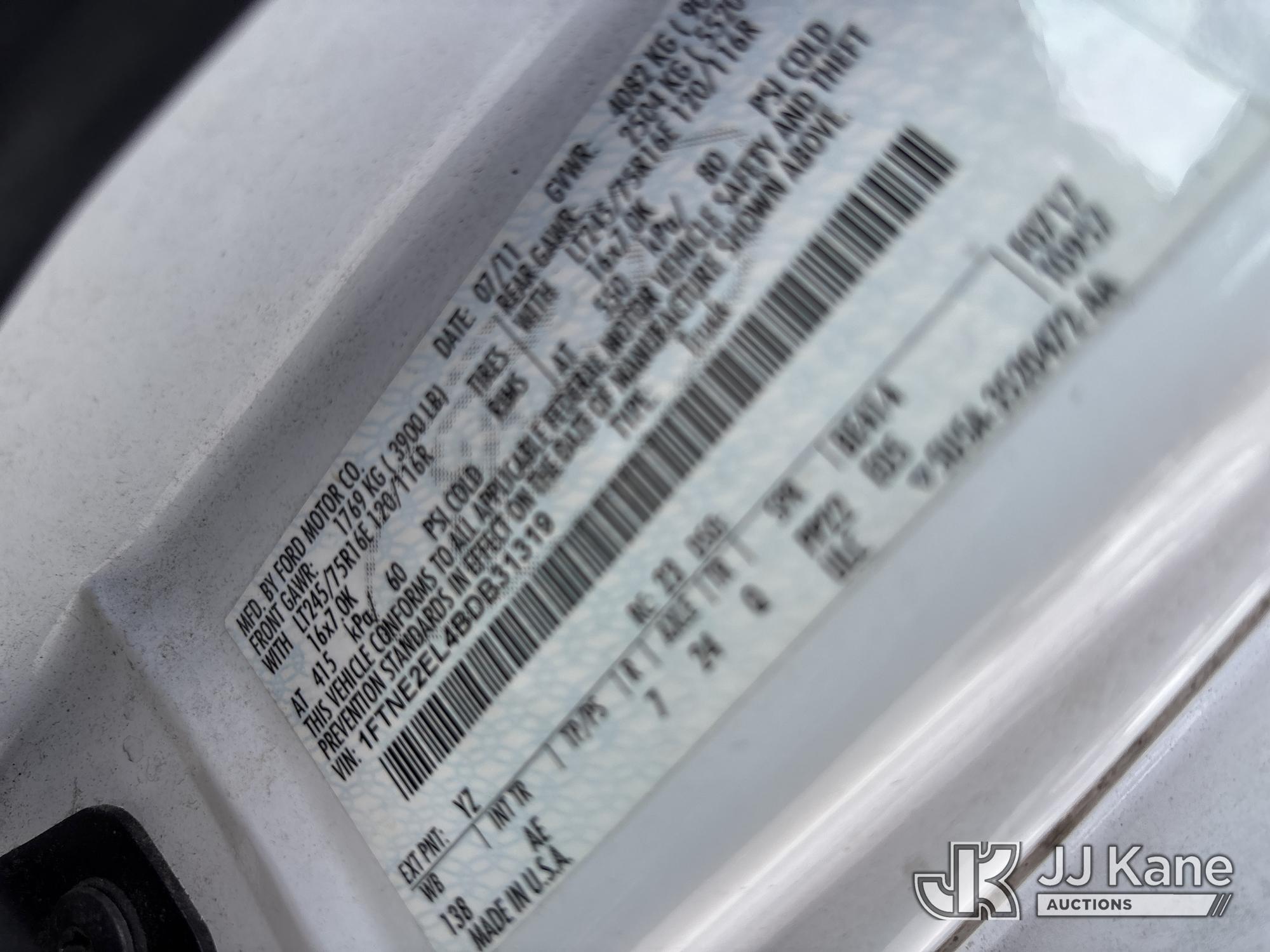 2011 Ford E250