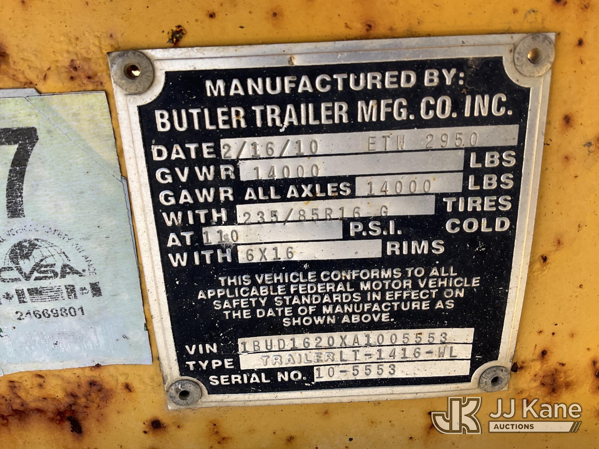 2010 Butler LT-1416-WL