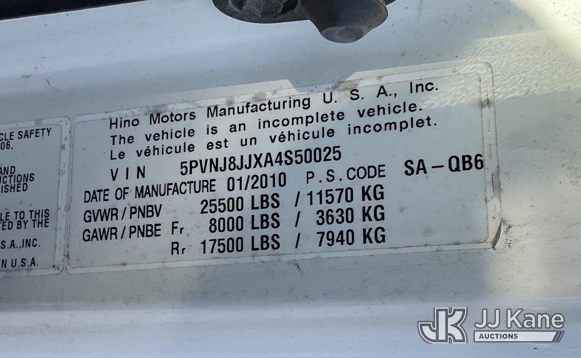 2010 Hino 258