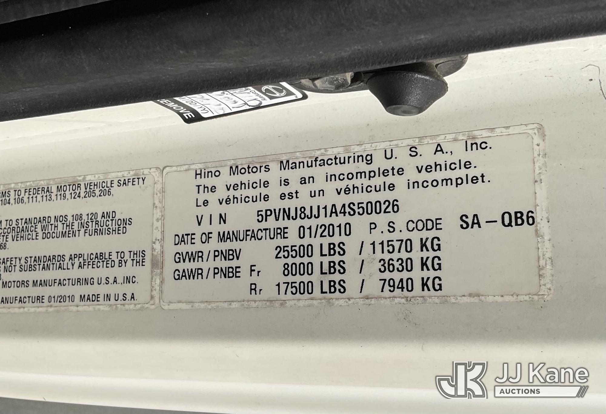 2010 Hino 258