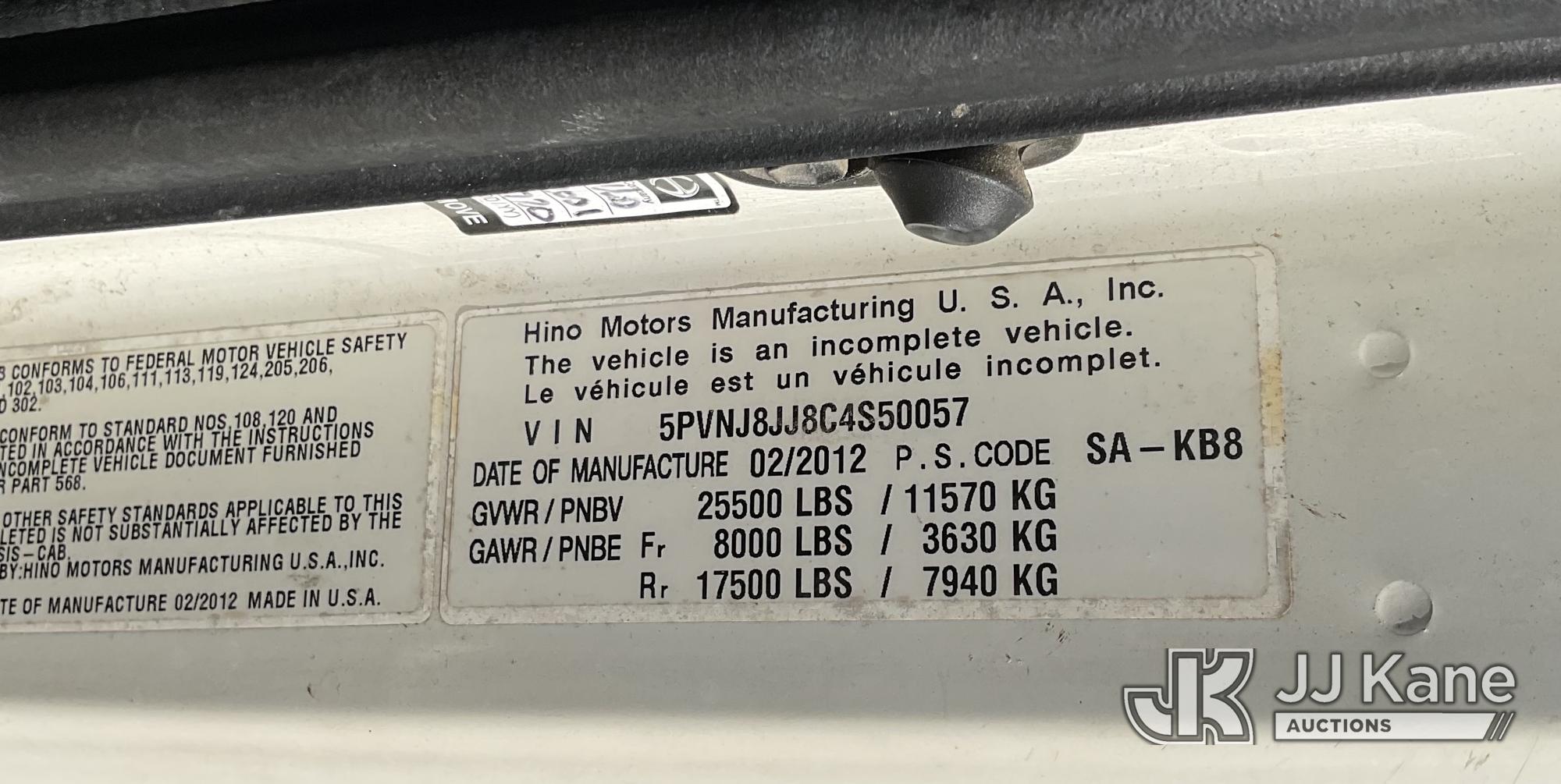 2012 Hino 258