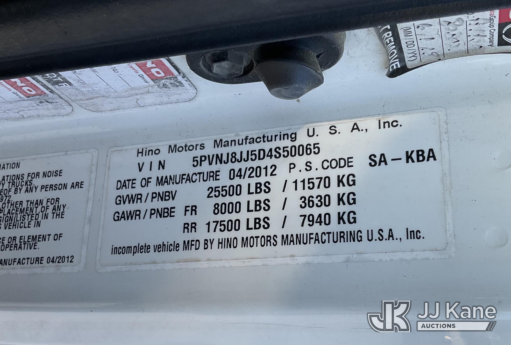 2013 Hino 258
