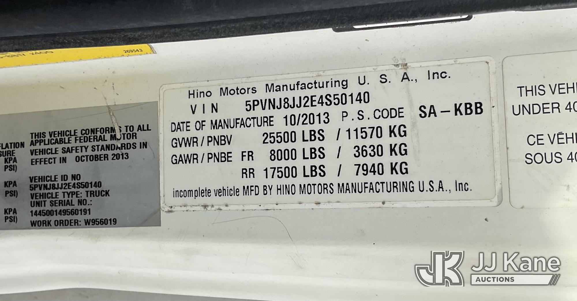 2014 Hino 258