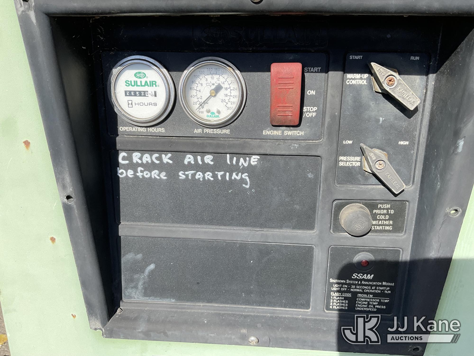2005 Sullair 185HDPQ-JD 185 CFM