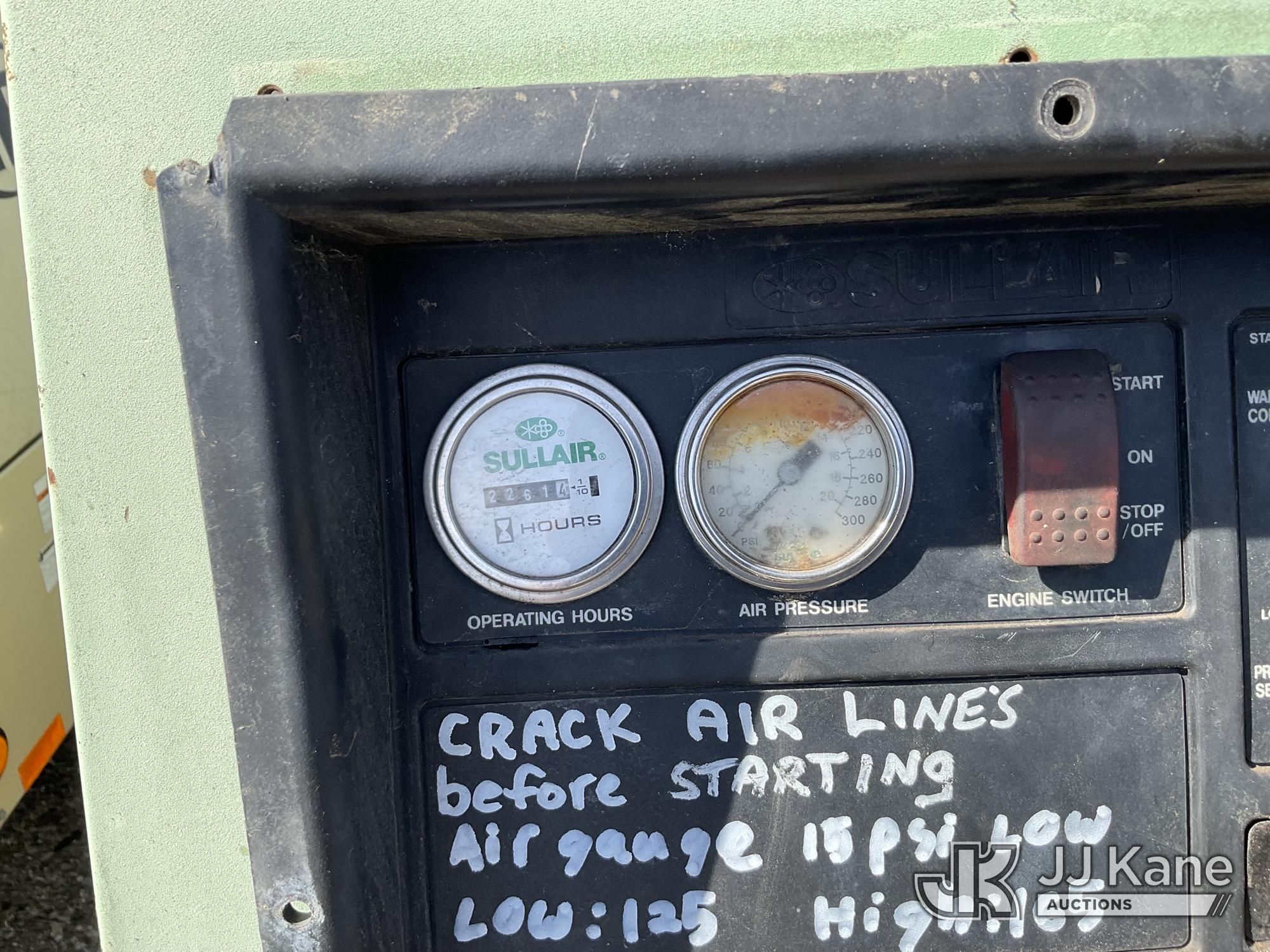 2005 Sullair 185HDPQ-JD 185 CFM