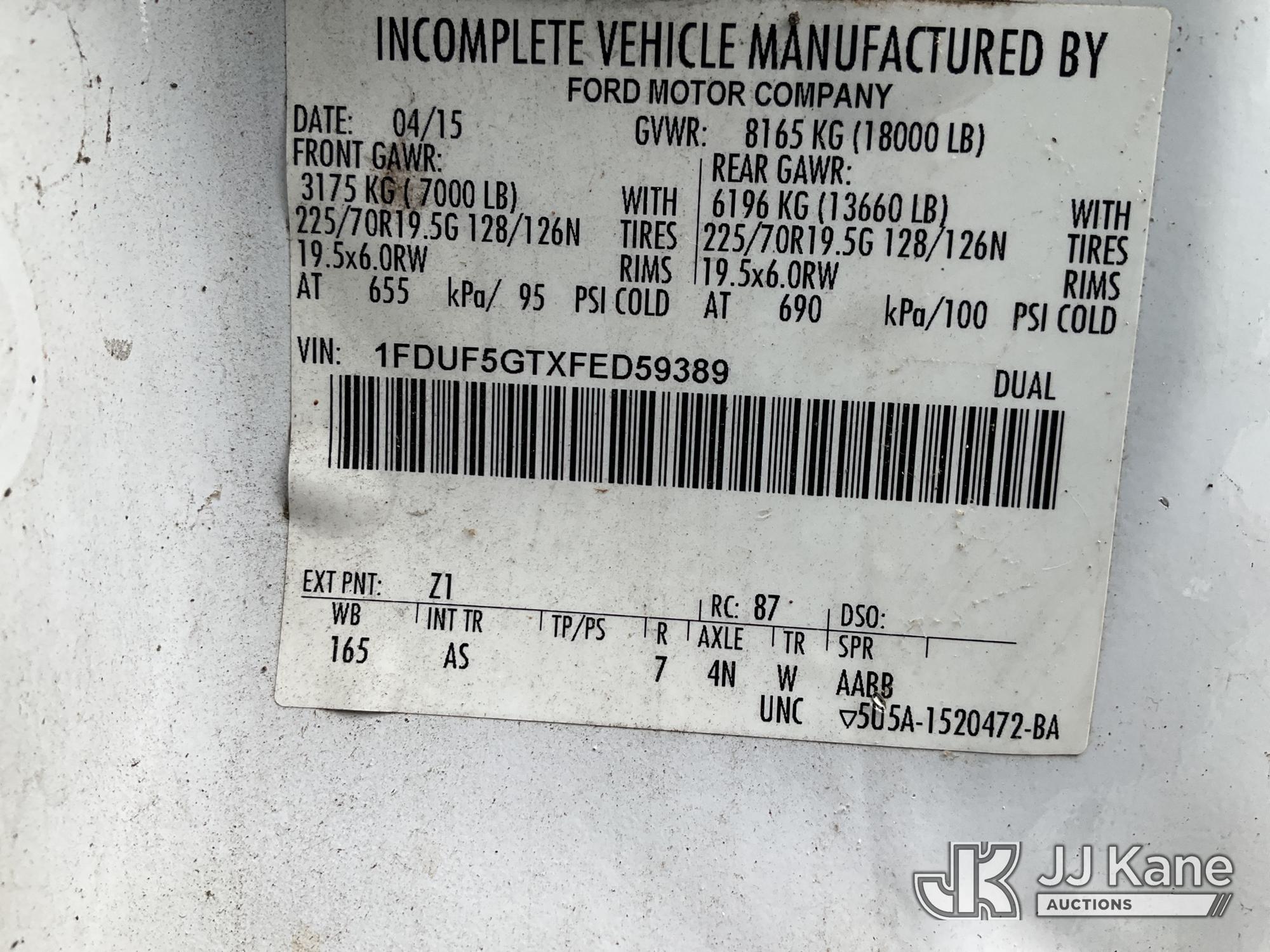 2015 Ford F-550
