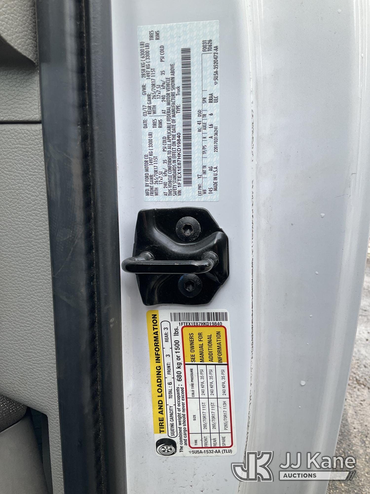 2017 Ford F150 4X4