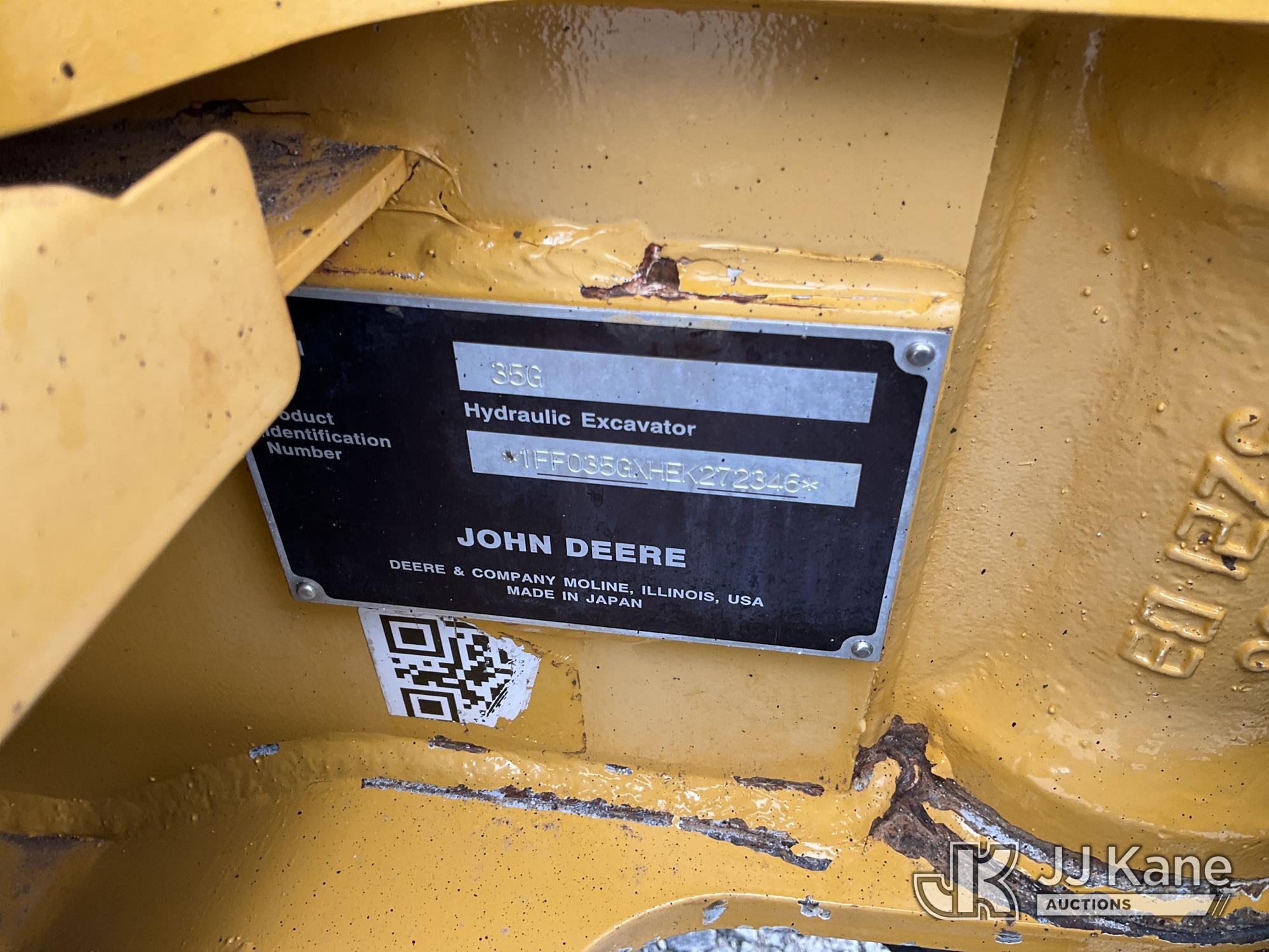 2015 John Deere 35G