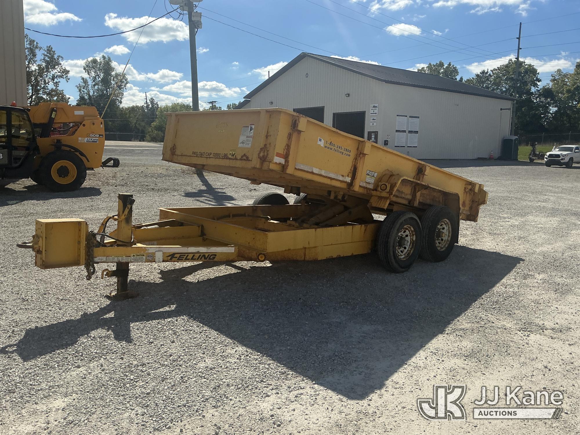 2017 Felling Trailers, Inc. FT-12 DT HD