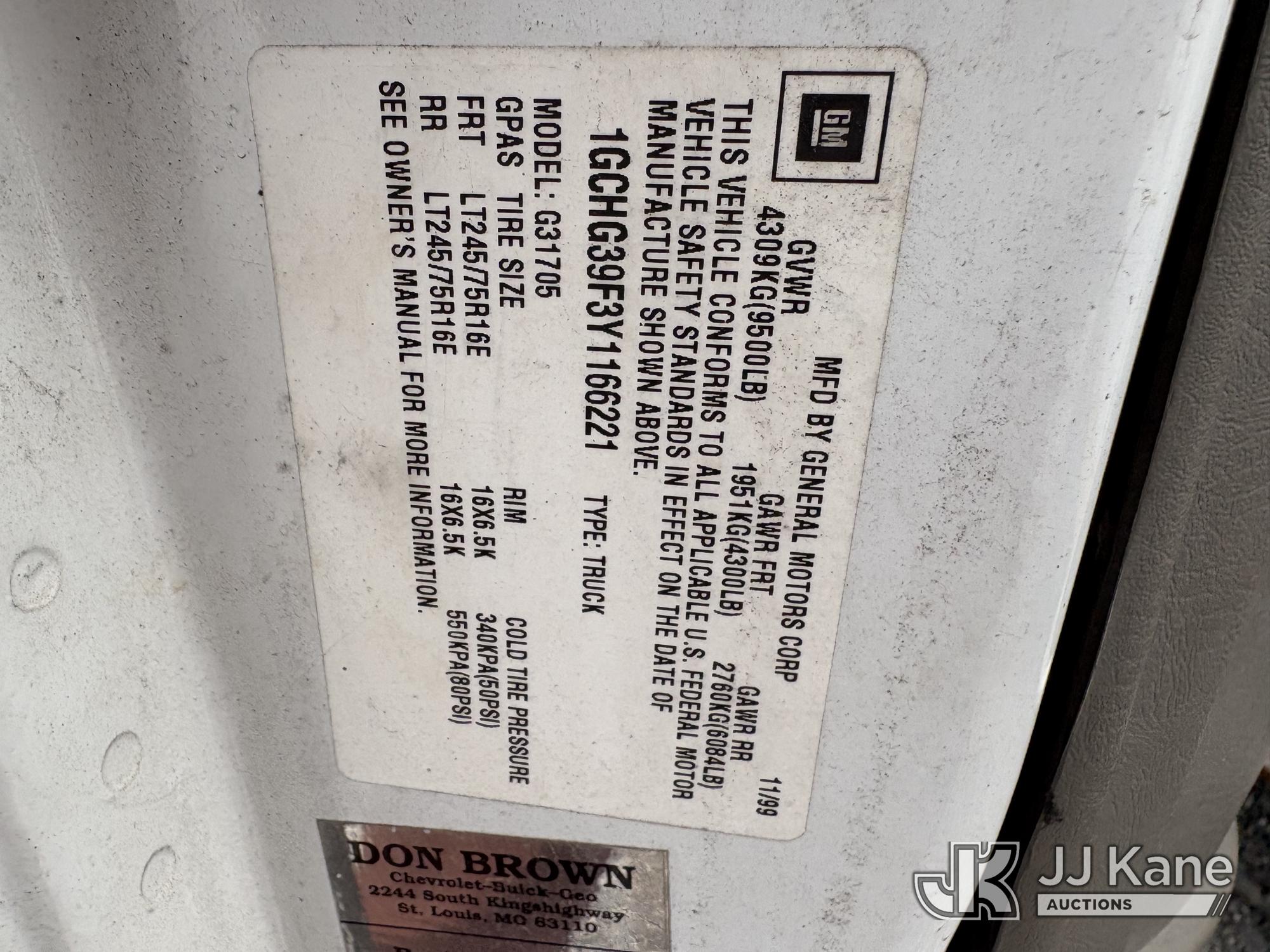2000 Chevrolet EXPRESS