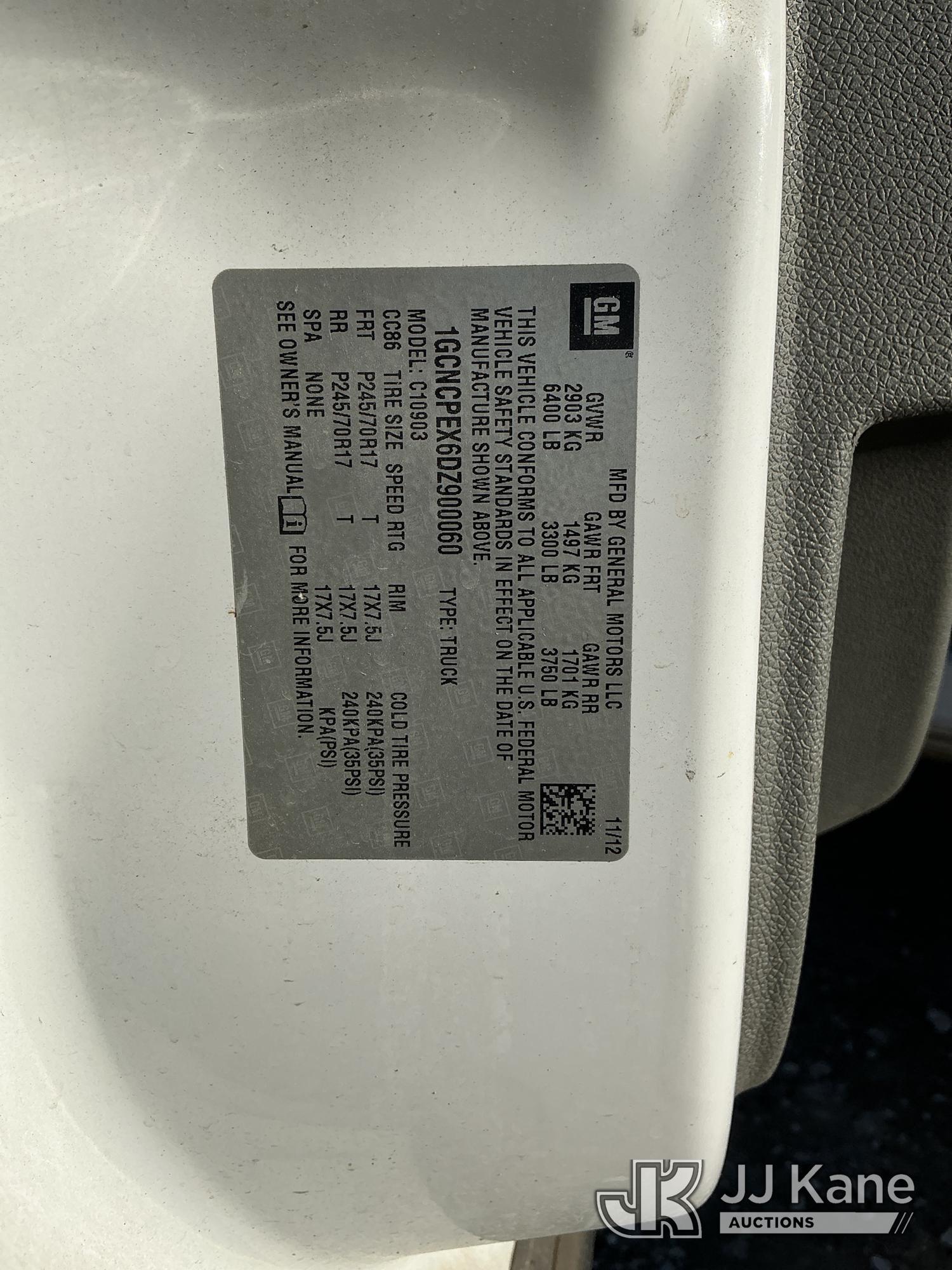 2013 Chevrolet SILVERADO 1500